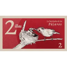 Billete de 2 ILLAs